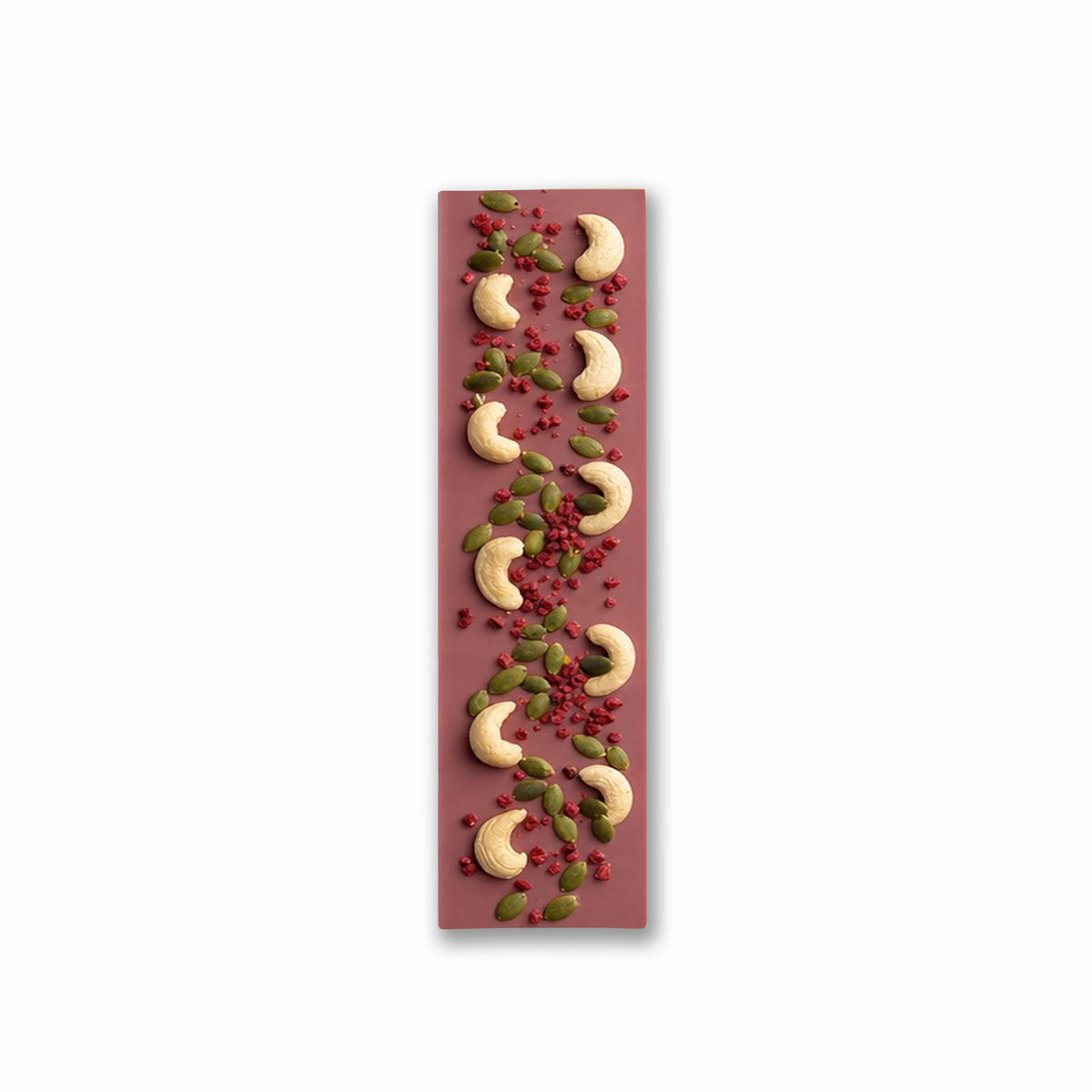 Navigator Marine | Ruby Chocolate with Cashews, Raspberries and Pumpkin Seeds