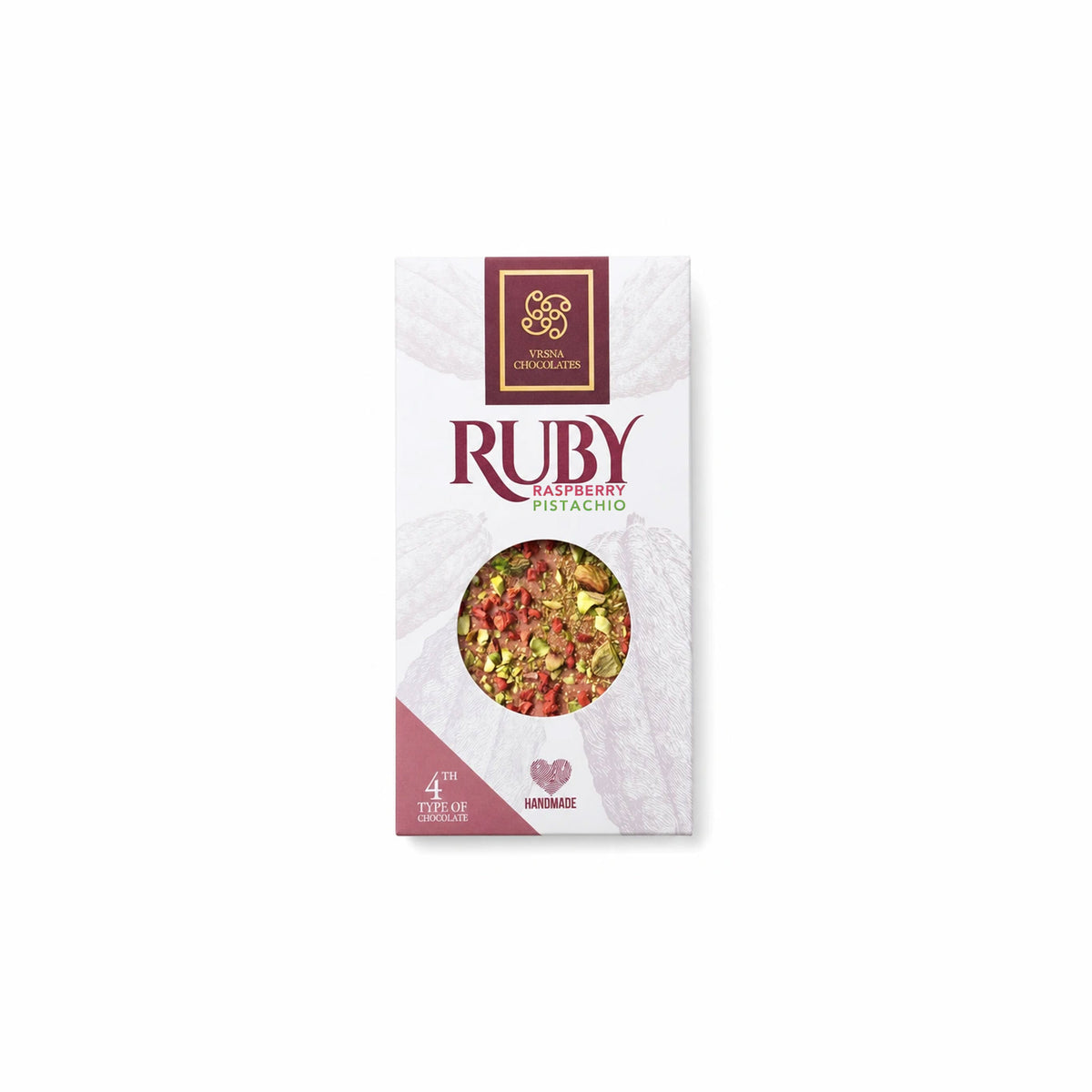 Ruby | Ruby with Pistachio and Raspberry